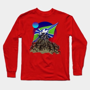 Starship Troopers on a Hill Long Sleeve T-Shirt